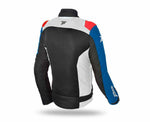 Soixante-dix mamans MC Jacket SD50 Black / Red / Bleu / Bleu