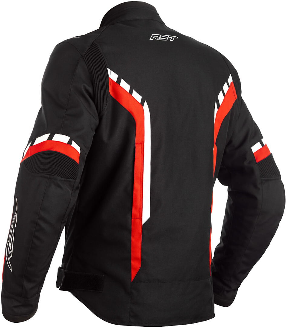 RST TEXTILE MC-JACKET Axe noir / rouge